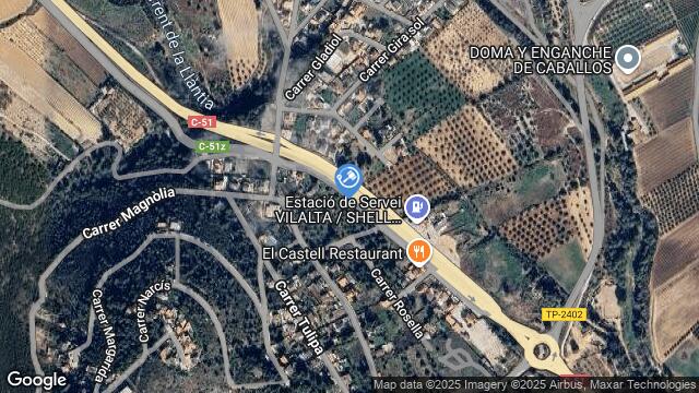 Ubicación de la subastas Subasta de vivienda en LA BISBAL DEL PENEDES