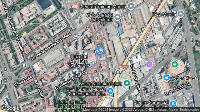 Ubicación de la subastas Subasta de local comercial en MURCIA