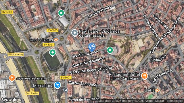 Ubicación de la subastas Subasta de vivienda en Santa Coloma de Gramenet