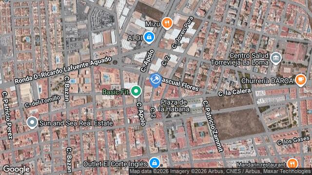 Ubicación de la subastas Subasta de vivienda en Torrevieja