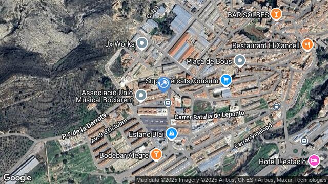 Ubicación de la subastas Subasta de vivienda en BOCAIRENT