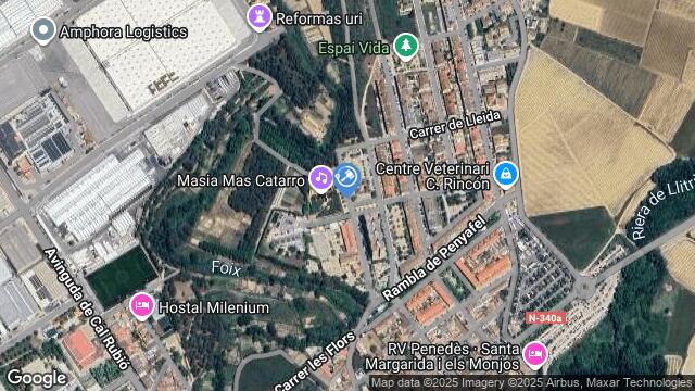 Ubicación de la subastas Subasta de vivienda en Santa Margarida i els Monjos