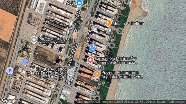 Ubicación de la subastas Subasta de garaje en Oropesa del Mar