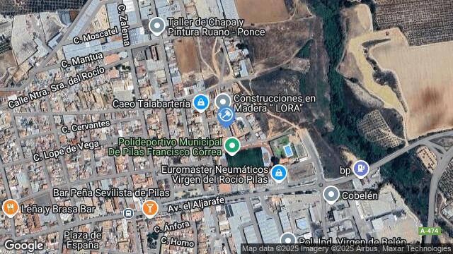 Ubicación de la subastas Subasta de vivienda en PILAS