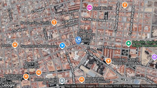 Ubicación de la subastas Subasta de pje.casas de la molinera  ( jumilla - murcia) en MURCIA