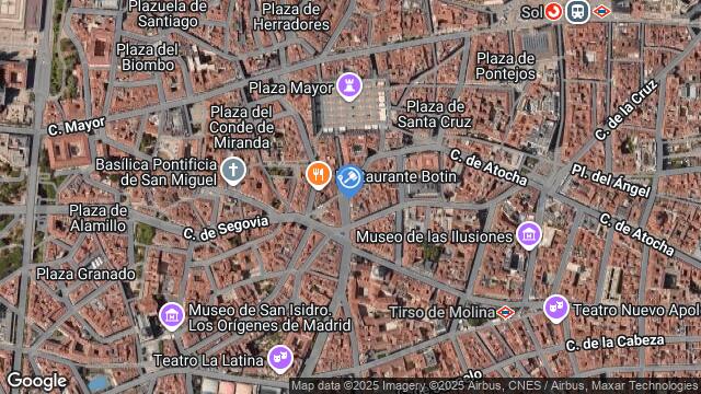 Ubicación de la subastas Subasta de cl toledo ( madrid) en MADRID