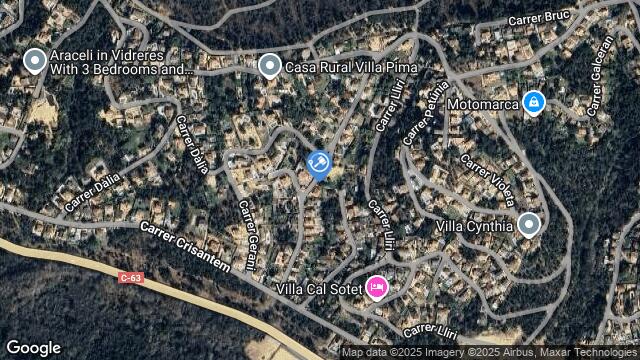 Ubicación de la subastas Subasta de solar en Vidreres