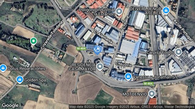 Ubicación de la subastas Subasta de garaje en Griñón