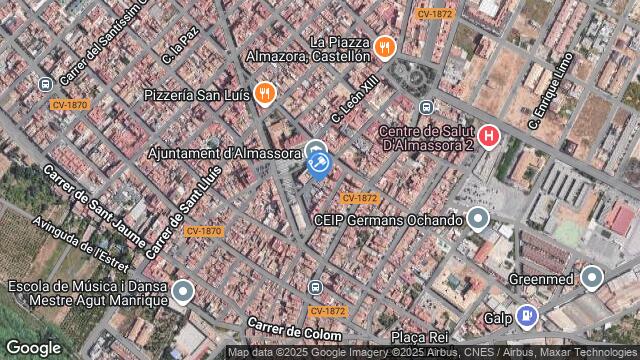 Ubicación de la subastas Subasta de local comercial en Almassora