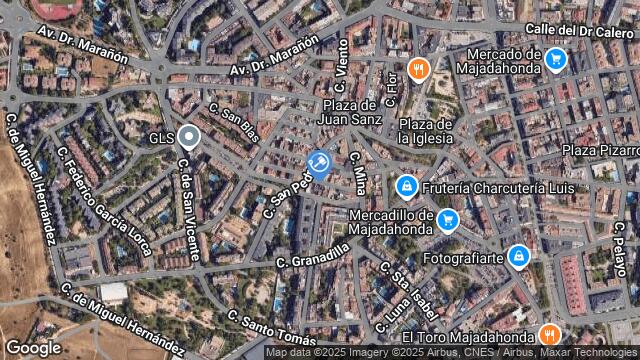 Ubicación de la subastas Subasta de garaje en MAJADAHONDA