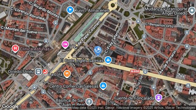 Ubicación de la subastas Subasta de vivienda en Oviedo