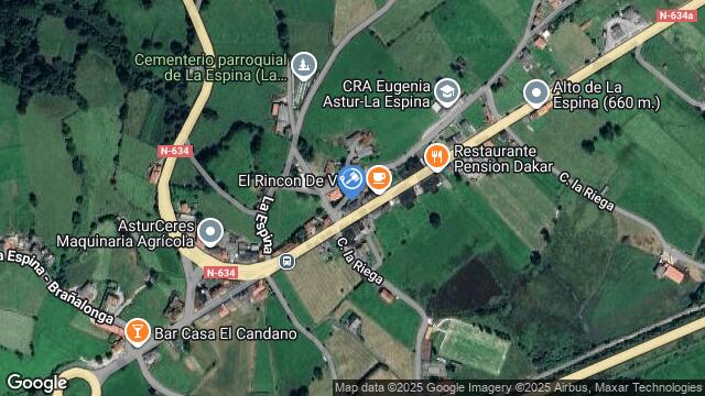 Ubicación de la subastas Subasta de nave industrial en SALAS