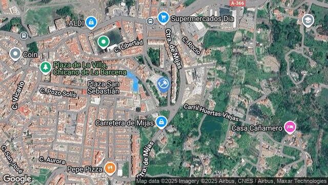 Ubicación de la subastas Subasta de vivienda en COIN