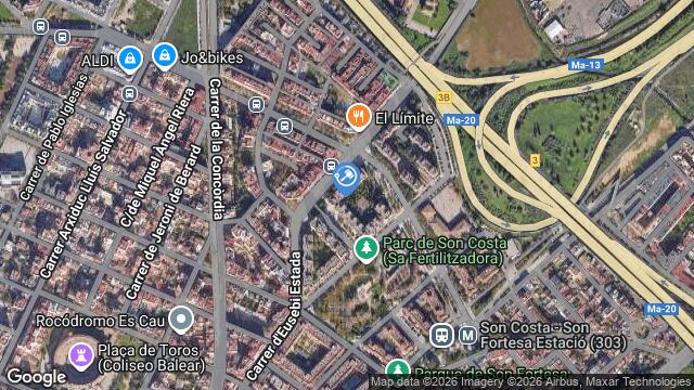 Ubicación de la subastas Subasta de cl eusebio estada ( palma) en PALMA