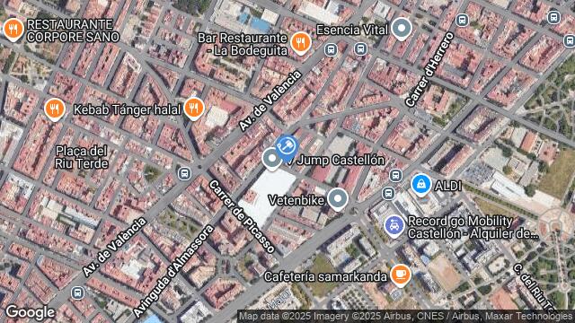 Ubicación de la subastas Subasta de vivienda en Castellón de la Plana/Castelló de la Plana