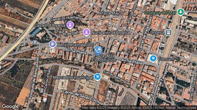Ubicación de la subastas Subasta de vivienda en ORPESA/OROPESA DEL MAR