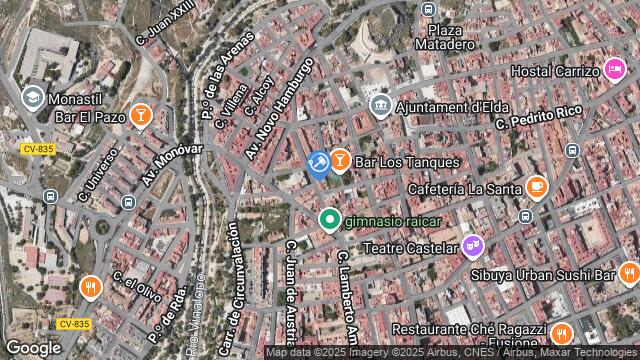 Ubicación de la subastas Subasta de solar en ELDA