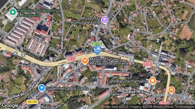 Ubicación de la subastas Subasta de vivienda en Fene