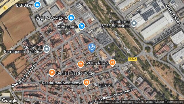Ubicación de la subastas Subasta de vivienda en SANTA PERPETUA DE MOGODA