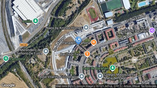 Ubicación de la subastas Subasta de garaje en barañain