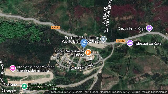 Ubicación de la subastas Subasta de lg puerto san isidro ( puebla de lillo) en PUEBLA DE LILLO