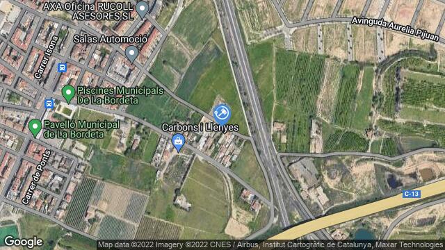 Ubicación de la subastas Subasta de solar en Lleida