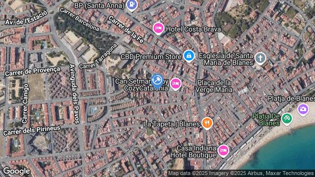 Ubicación de la subastas Subasta de vivienda en Blanes