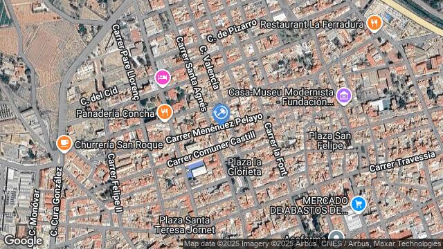 Ubicación de la subastas Subasta de vivienda en NOVELDA