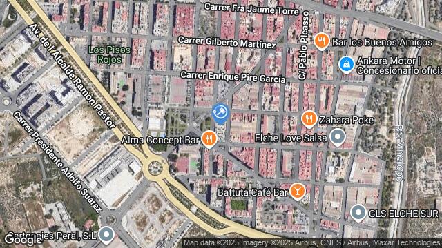 Ubicación de la subastas Subasta de garaje en ELCHE