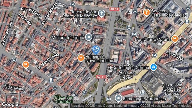 Ubicación de la subastas Subasta de vivienda en CORUÑA