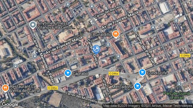 Ubicación de la subastas Subasta de vivienda en VILANOVA I LA GELTRÚ