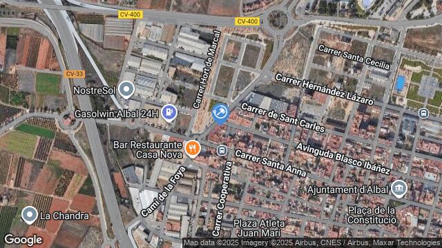 Ubicación de la subastas Subasta de cl san carlos en Valencia