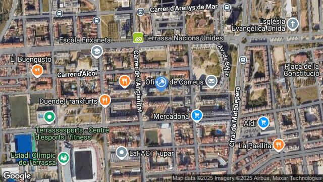 Ubicación de la subastas Subasta de vivienda en Terrassa