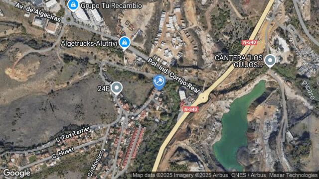 Ubicación de la subastas Subasta de cl los guijos ( algeciras) en ALGECIRAS