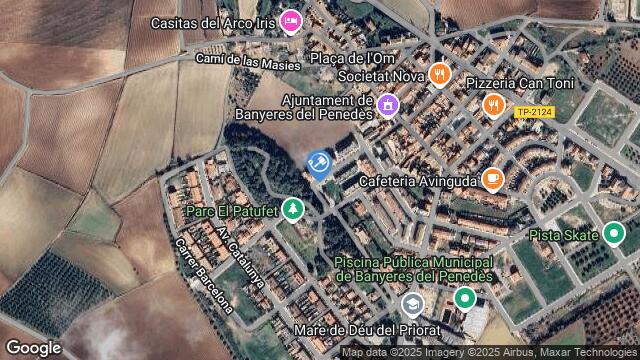 Ubicación de la subastas Subasta de solar en BANYERES DEL PENEDÈS