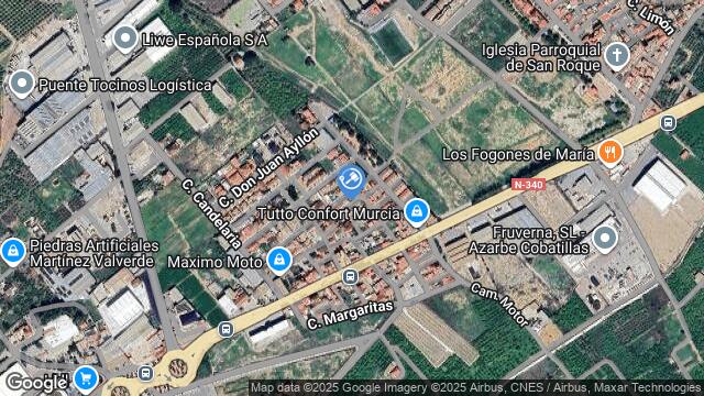 Ubicación de la subastas Subasta de cl rio guadalquivir en Murcia