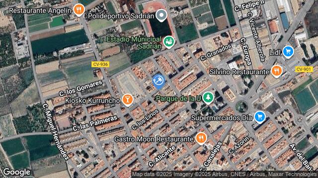 Ubicación de la subastas Subasta de vivienda en ALMORADI