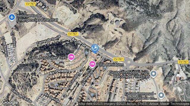 Ubicación de la subastas Subasta de garaje en FINESTRAT