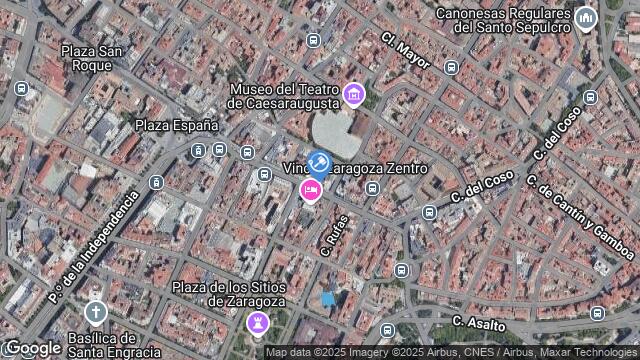 Ubicación de la subastas Subasta de vivienda en ZARAGOZA