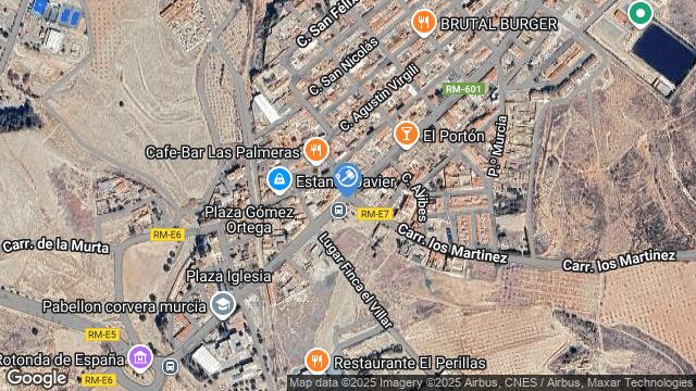 Ubicación de la subastas Subasta de finca nº 2066. sec. 13ª  ( corvera - tierra secano con varios olivos) en TIERRA SECANO CON VARIOS OLIVOS