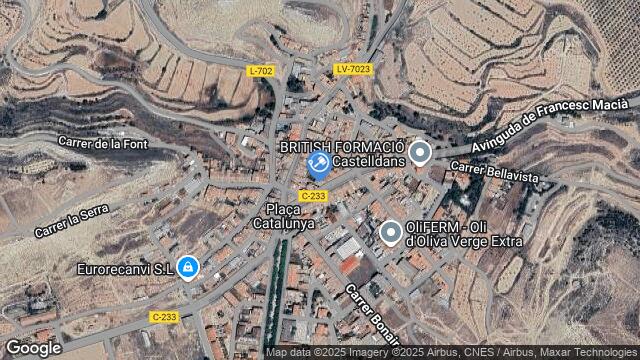 Ubicación de la subastas Subasta de garaje en LES BORGES BLANQUES