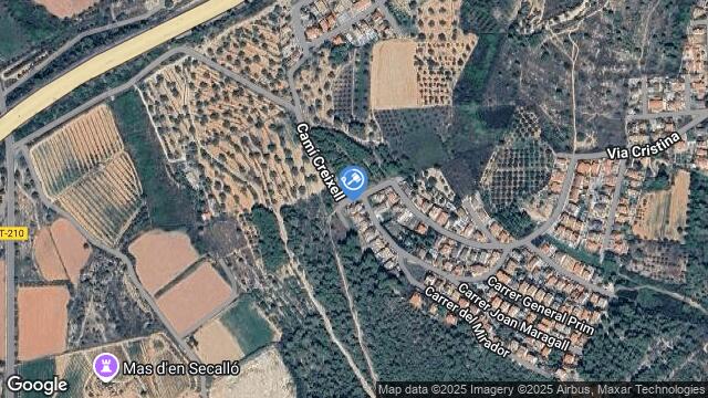 Ubicación de la subastas Subasta de finca rústica en LA POBLA DE MONTORNES