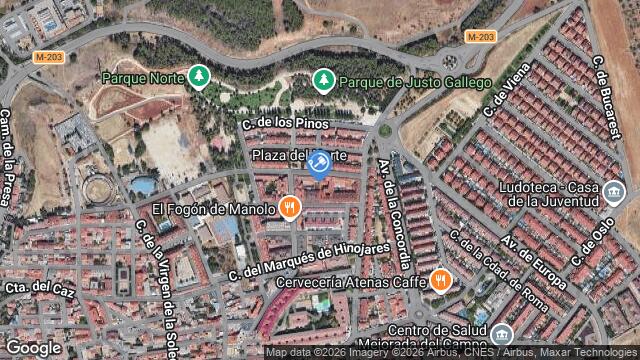 Ubicación de la subastas Subasta de av de los toreros ( mejorada del campo) en MEJORADA DEL CAMPO