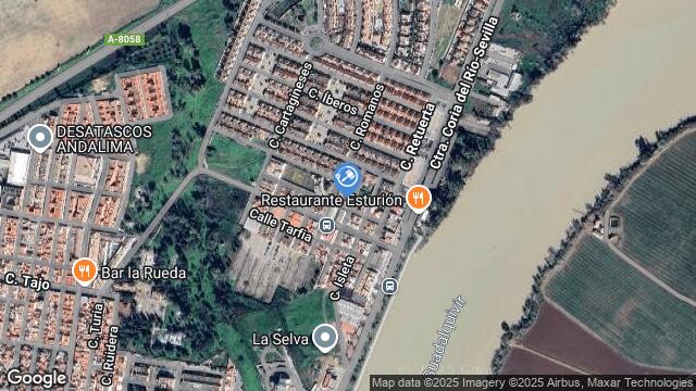 Ubicación de la subastas Subasta de garaje en CORIA DEL RIO