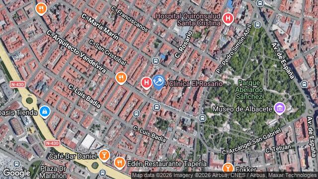 Ubicación de la subastas Subasta de garaje en ALBACETE