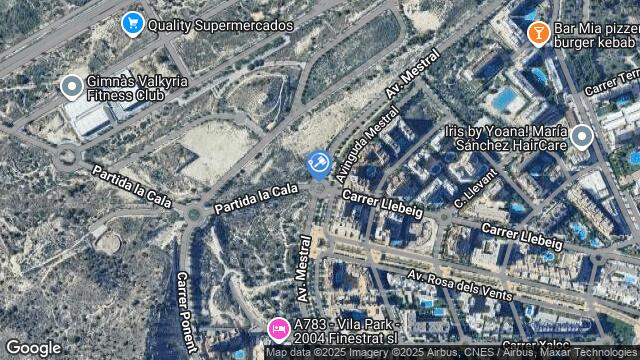 Ubicación de la subastas Subasta de vivienda en VILLAJOYOSA