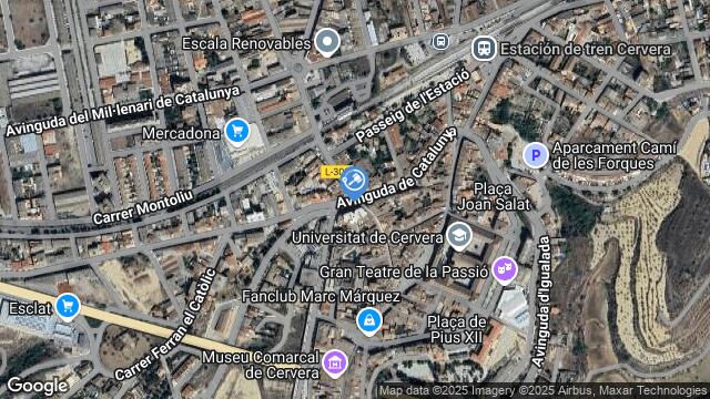 Ubicación de la subastas Subasta de vivienda en Cervera
