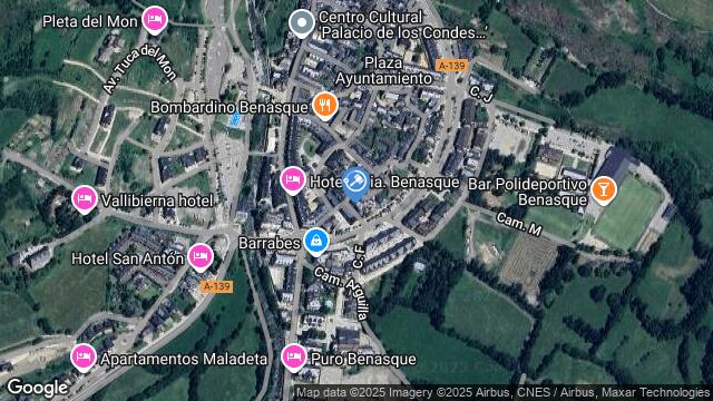 Ubicación de la subastas Subasta de vivienda en BENASQUE