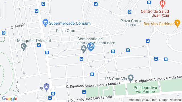 Ubicación de la subastas Subasta de vivienda en ALICANTE