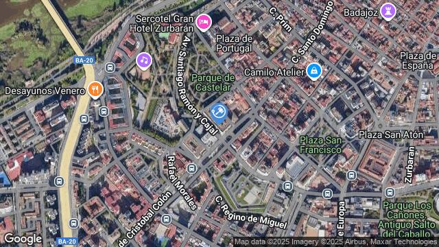 Ubicación de la subastas Subasta de local comercial en Badajoz